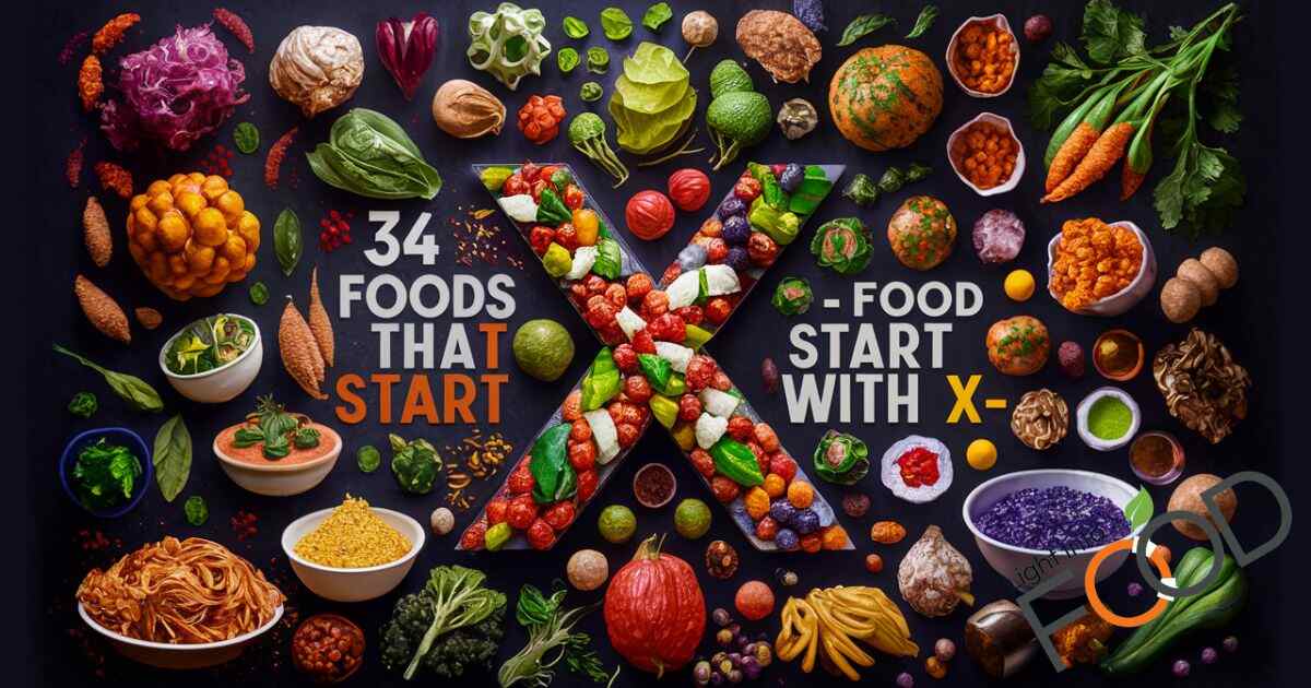 34 Foods That Start With X