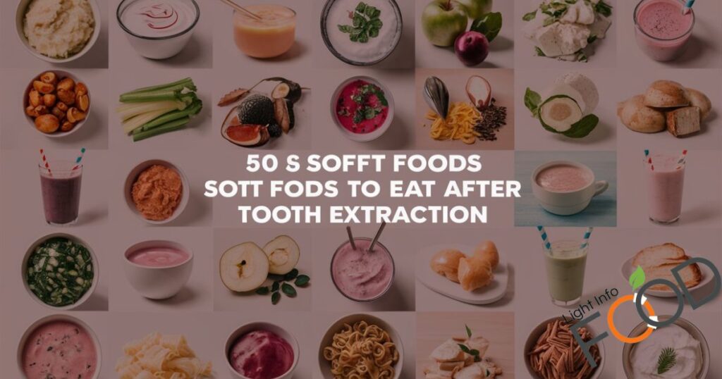 Here’s a list of 50 Soft Foods To Eat After Tooth Extraction