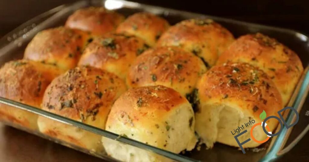 Ukrainian Garlic Herb Dinner Rolls