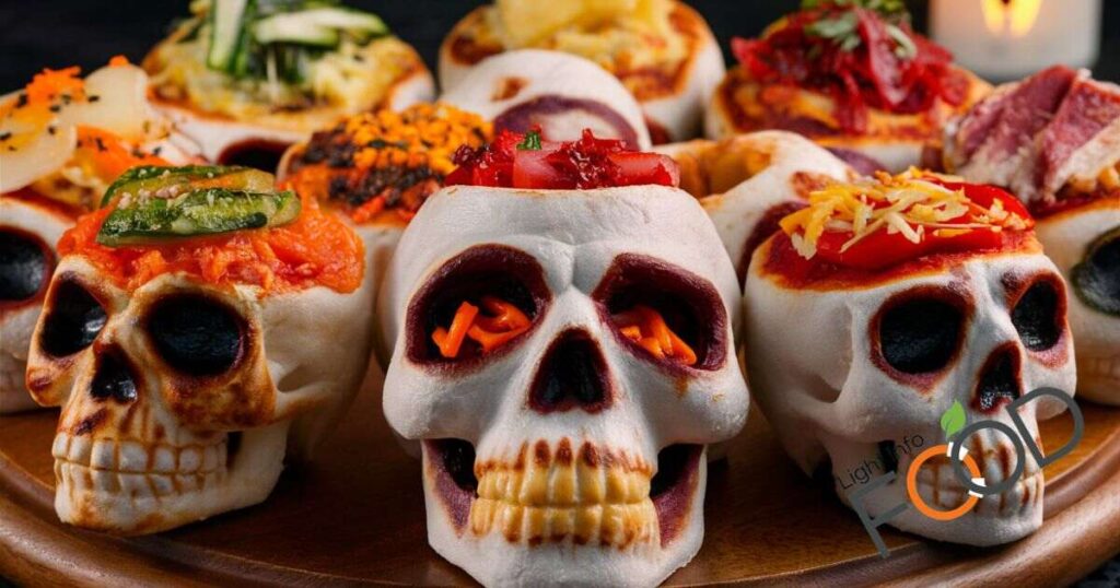 Skull Pizza Bites